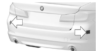 Rear bumper.